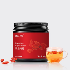 이슬빛 100% 구기자 열매 화차 수입산 건구기자차 특급, 1개, 45g