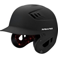 Rawlings | R16 VELO 야구 배팅 헬멧 시니어(16.7cm - 19.1cm 19.1cm) 매트 블랙 194567 3600703481, Matte Black