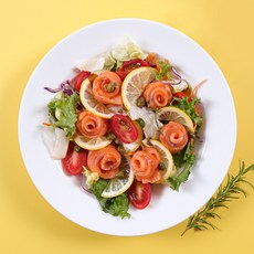 [바다몰] 훈제연어 슬라이스 300g, 1개, 300