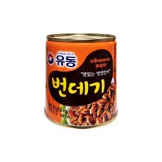 유동 맛있는 영양간식 번데기 통조림 280g x 1개