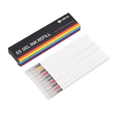 카코 퓨어 젤펜 리필심 10P 0.5mm, 컬러믹스 × 10개