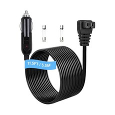 나우블루보 12V / 24V 자동차 냉장고 전원 코드 11 5FT 알피쿨용 라이터 플러그 보데가 에우호미 부게RV ARB 도메틱 ICECO 셋파워 조이투투스 휴대용, 11.5FT