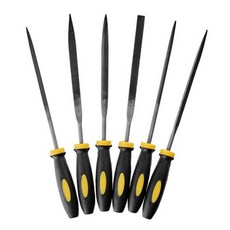 줄공구 6입 톱날 야스리 철 쇠갈기 야쓰리 줄칼 연마