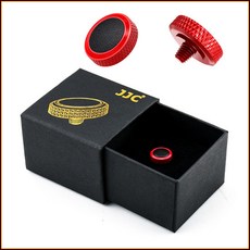 JJC 디럭스 나사식 소프트버튼 SRB-R-D 블랙/선물 선물(SRB-R-D 블랙), 1개