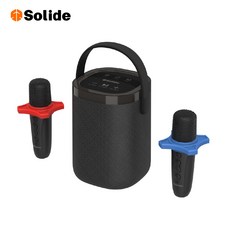 Solide SOL-606 K歌藍芽音箱，雙無線麥克風設計，LED氣氛燈效