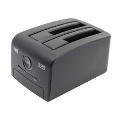 넥시 USB3.0 2베이 하드도킹스테이션 블랙 NX775, 1개