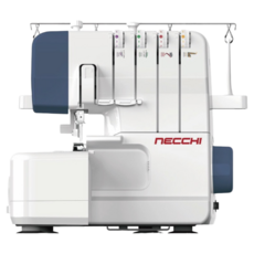 NECCHI 拷克機，家用拷邊機，快速上手，專業級縫紉, 白色, NL11C 萬用拷克機