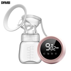 DFMEI MISSBABY電動吸奶器吸力大孕產婦, 1個, 粉色插電款:如圖