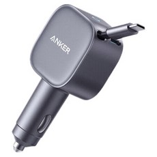 앤커 차량용 C타입 고속 충전기 45W + 30W, 그레이, A2738
