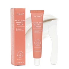 여성용 페이셜 제모 크림 윗입술 및 턱을 위한 통증 없는 제모 진정 케어가 있는 민감한 피부 포뮬러 빠른 5분 제모 매끄러운 피부 지속 효과, 여성용 페이셜 제모 크림, 윗입술 및 턱을 위한 통증