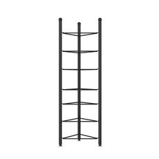 필라테스 보수 거치대 하프짐볼 하프볼 정리대 수납정리, 7단 블랙