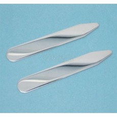 스테인레스 스틸 칼라 스테이 셔츠 메탈 남성용 비즈니스 블라우스 7cm