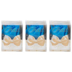 petit BL 832734 큐프라(Q-FLA) 비누 플라워 입욕제 1륜 블루 3개 세트 장미 로즈