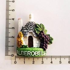 냉장고 자석 기념품 유럽 ​​이탈리아 Vieste Peschici Ost Tropea 3D 컬렉션 수공예 장식, 10GHIT23021