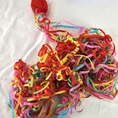 파티 행사 축하 결혼식 생일 기념일 장식 용품 종이 재질 던지기 색종이, 1개, 상세페이지 참조