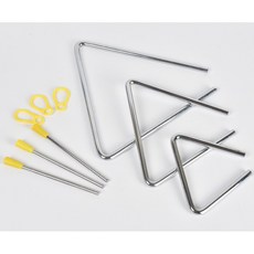 愛樂城堡 6吋三角鐵 琴棒 奧福樂器 幼兒團體課 幼稚園 團體課合奏 奧福團體課, 1個