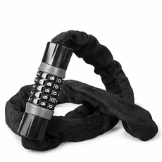 센티브 탄소강 자전거 번호키 체인 자물쇠 튼튼한 와이어락, 1개, 블랙 90cm