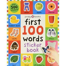 First 100 Words Sticker Book, Priddy Bicknell Books