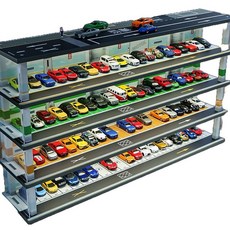 1/64 미니카 진열대 주차장 차고 전시장 수납장 장식장, E. 엘리베이터 방진형-26주차장