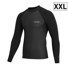 MYSTIC Star 2mm 男款長袖防寒衣 潛水衣 衝浪衣 禦寒保暖 黑色 XXL, 黑_XXL, 黑