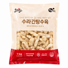 하늘푸드 수라간 탕수육, 3개, 1kg