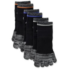 오카모토 10배 파손에 강함 WORK MAX(워크맥스) 워크 양말 5발가락 3켤레 세트 항균·탈취 내구성 튼튼함 보강 작업용 안전화 착용 가능 489-437