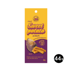 말린 스윗 고구마 스틱 국산, 44개, 20g