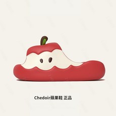 Chedoir 兒童蘋果拖鞋 EVA材質 抗菌防臭防滑