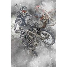 (영문도서) Motocross Notebook Paperback, Createspace Independent Pub..., English, 9781719590044