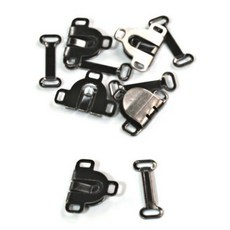 포에스 여자 마이깡 바지후크 1단 (5세트), 1개, 흑니켈