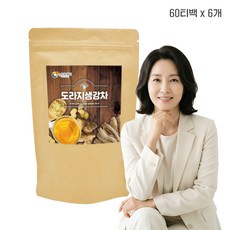 깔끔하고 가벼운 바디감 부담없이 즐기는 도라지 생강차, 90g, 6개