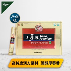 振興高麗人蔘 6年根紅蔘精To Go Premium-8折限定 獨立包裝方便攜帶 隨時補充元氣增強體力, 1個, 30入禮盒