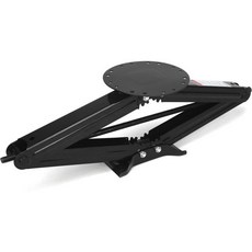 Lippert 수동 RV 가위 잭 키트 5000파운드 24인치 연장 414인치 수축 여행용 트레일러 5th 휠용 범용 볼온 또는 용접용 안정적인 활 모양 받침대 크랭크 손잡이, 30", Single Pack