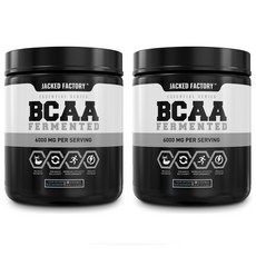 JACKED FACTORY BCAA支鏈氨基酸粉 6000mg 藍莓味, 2個, 264克