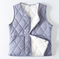 내피 조끼 방한 벨벳 라이너 따뜻한 따뜻함 가 겨울 여성 레저 방수 및 이중 남성과 야외