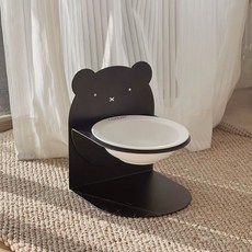 陶瓷貓碗 磁吸碗架 貓咪碗架 寵物碗架 餵食碗, 1個