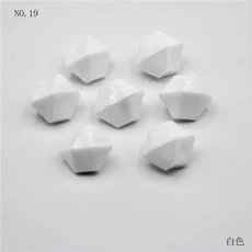 100pcs 다채로운 아크릴 플라스틱 투명 돌 크리스탈 바위 꽃병 필러 인공 색상 물고기 탱크 홈 웨딩 장식, 01 100pcs13