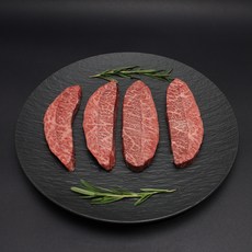 [꿈에그린한우] 한우 1등급 부채살 구이용 (냉장), 1개, 200g
