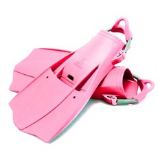 AQUATEC 游龍噴射潛水蛙鞋 - 中性浮力 SUS彈簧帶, 粉(負浮力),L