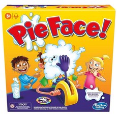 Hasbro Gaming Pie Face Game | 아동용 휘핑 크림 가족 보드 게임 | 만 5세 이상 | 2명 이상 플레이어 | 재미있는 유치원 게임 | 어린이 선물1423