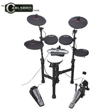CARLSBRO CSD-130 電子鼓 爵士鼓組 贈耳機地毯鼓棒導線琴椅 公司貨保固一年, 1個, CSD130套鼓（黑）+ 30W音箱