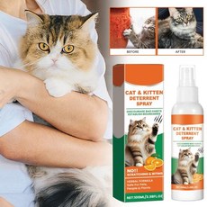 100ml 천연 고양이 스크래치 억제제 스프레이 자극 없음 안티 가구 소파 보호대 실내 사 애완 동물, 01 CHINA, 1