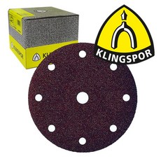 클링스포 PS22 원형페파 150mm GLS1 금속우드용 50매 페파 뻬빠 사포 연마 샌드페이퍼, ##180방 50매#