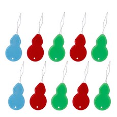 린후 컬러 랜덤 핸드 봉제 와이어 나사산 가이드 도구 바늘 세공 DIY 공예 도구, 8.5*6*1cm, 1개