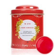 하루티 매리 히비스커스 허브티 PLA 삼각티백 3g x 20티백 틴케이스 (설탕없이 달콤한 티), 틴케이스 (3g x 20티백), 40g, 1개, 20개