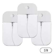 슈퍼쌤 포켓 손세정제 스프레이 공병 50ml, 화이트, 3개