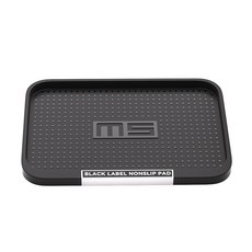 汽車防滑墊 汽車軟膠儀錶板止滑墊 穩固置物墊 車用防滑墊, 黑色, 1個