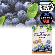 에이치에이유통 제니코 블루베리 1kg A 등급 냉동 과일 미국산 세척과일 슈퍼푸드, 1개