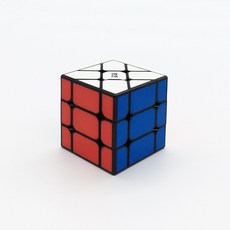 3X3 치이 피셔 큐브 QiYi Fisher Cube S Tiled 33 퍼즐 333 치이큐브, 혼합색상, 1개