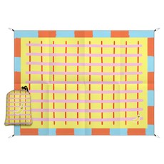 시티오아이스 후르츠 캐릭터 포켓 피크닉 돗자리, 바나나